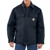 C003 Loose Fit Firm Duck Insulated Traditional Coat