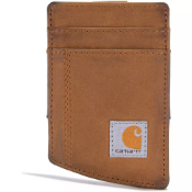 Carhartt Saddle Leather Front Pocket Wallet 