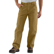 Loose Fit Washed Duck Utility Work Fit Pant