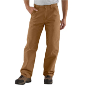 Loose Fit Washed Duck Utility Work Fit Pant