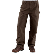 Loose Fit Washed Duck Double-Front  Utility Work Pant