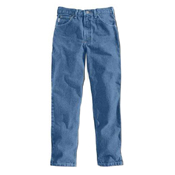 Relaxed-Fit Tapered-Leg Jeans