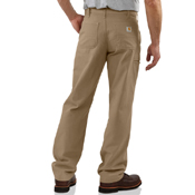 Canvas Khaki Relaxed Fit Pant