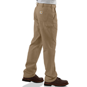 Canvas Khaki Relaxed Fit Pant
