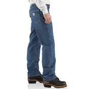Relaxed-Fit Straight-Leg Jeans