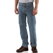 Straight/Traditional Fit Straight Leg Jeans