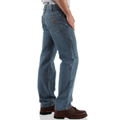 Straight/Traditional Fit Straight Leg Jeans