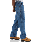 Carhartt Loose/Original-Fit Double-Front Washed Logger Dungaree