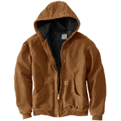 Sandstone Quilted Flannel-Lined Active Jacket