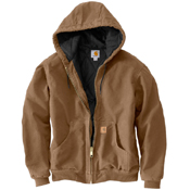 Sandstone Quilted Flannel-Lined Active Jacket