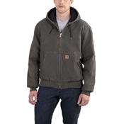 Sandstone Quilted Flannel-Lined Active Jacket