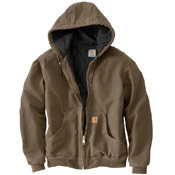 Sandstone Quilted Flannel-Lined Active Jacket