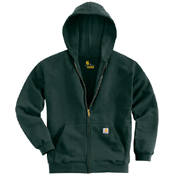 Carhartt Midweight Hooded Zip-Front Sweatshirt