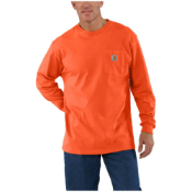 Loose Fit Long Sleeve Workwear Pocket T-Shirt
