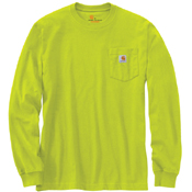 Loose Fit Heavyweight Long-Sleeve Pocket T-Shirt - North Woods Heather