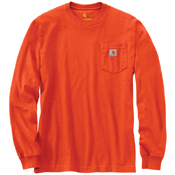 Loose Fit Heavyweight Long-Sleeve Pocket T-Shirt - North Woods Heather