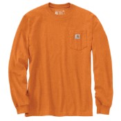Loose Fit Long Sleeve Workwear Pocket T-Shirt