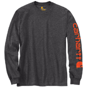 Carhartt Mens Workwear Long Sleeve Graphic Logo T-Shirt