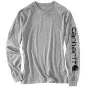 Carhartt Mens Workwear Long Sleeve Graphic Logo T-Shirt