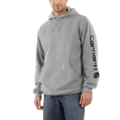 Loose Fit Midweight Logo Sleeve Graphic Sweatshirt