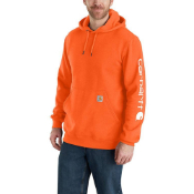 Loose Fit Midweight Logo Sleeve Graphic Sweatshirt