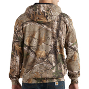 Work Midweight Zip Front Hooded Sweatshirt