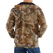 Work Midweight Zip Front Hooded Sweatshirt