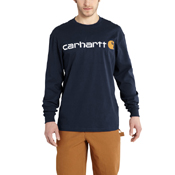 Carhartt Long-Sleeve Logo T-Shirt