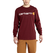 Carhartt Long-Sleeve Logo T-Shirt