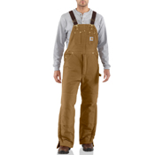 Duck Arctic Quilt Lined Overall Bib