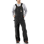 Duck Zip To Thigh Unlined Bib Overall