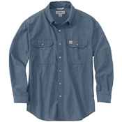 Long-Sleeve Chambray Shirt