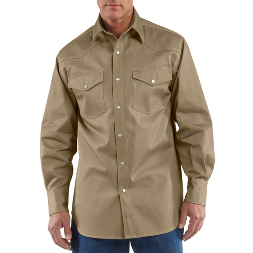 Carhartt Snap-Front Twill Work Shirt