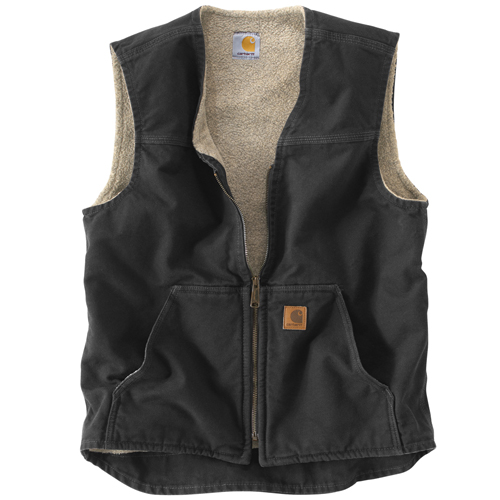 Sandstone Rugged Sherpa Lined Vest