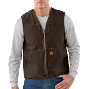 Sandstone Rugged Sherpa Lined Vest