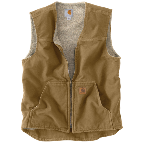 Sandstone Rugged Sherpa Lined Vest