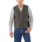 Sandstone Rugged Sherpa Lined Vest