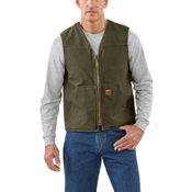 Sandstone Rugged Sherpa Lined Vest