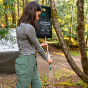 Coghlans Solar Heated Camp Shower 