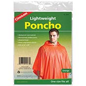 Orange Poncho