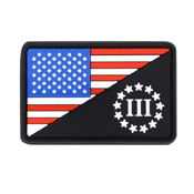 US Morale Flag Patches