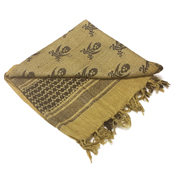 Condor 100 Percentage Cotton Shemagh - Skull