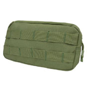 8.5 Inch Wide Utility Pouch - Tan