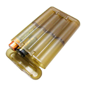 Condor Tan-Brown Battery Case 4 Sets - Pack