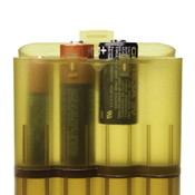 Condor Tan-Brown Battery Case 4 Sets - Pack