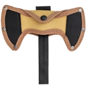 Precision throwing meets convenience with the black Arlan Single Bit Throwing Axe. Ideal for target practice. 