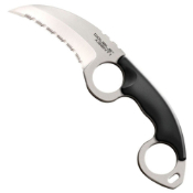 Double Agent 1 Serrated Edge Fixed Blade Knife