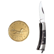 Charm Slip Joint Micarta Handle Folding Knife