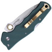 Golden Eye Forest Green G10 Handle Folding Knife