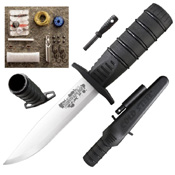Survival Edge Polypropylene Handle Fixed Knife w/ Kit